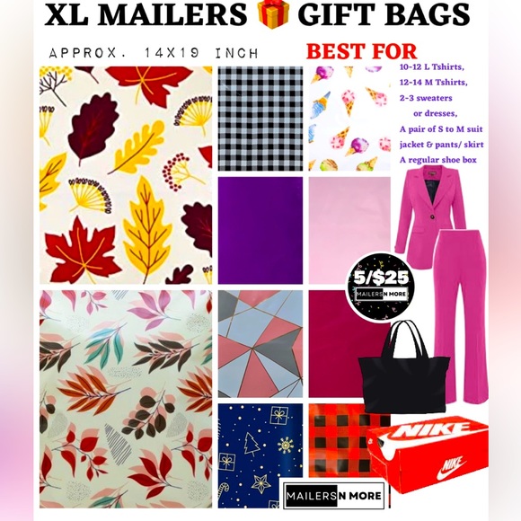 ❤️Bigger Mailers  SELECT OPTION 5/$25 buy 5 sets pay $5 each - Picture 7 of 9